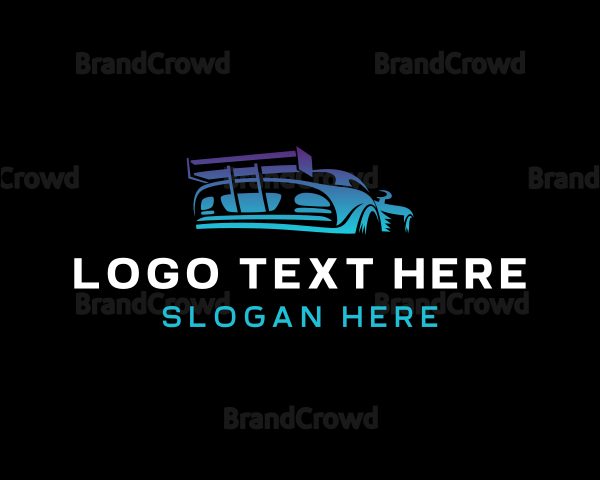 Sports Car Auto Vehicle Logo