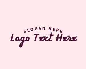 Fashion Workshop Wordmark Logo