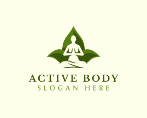 Physical - Yoga Human Meditation logo design