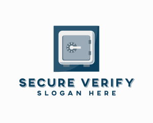 Security Vault Locker logo design