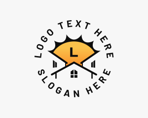 Handyman - Sun House Roofing logo design