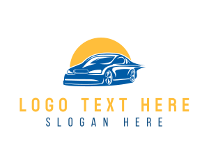 Headlight - Car Auto Detailing logo design
