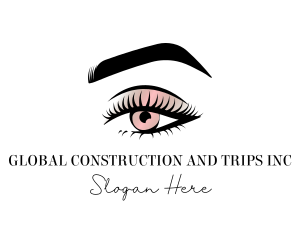 Salon - Eye Makeup Beauty logo design
