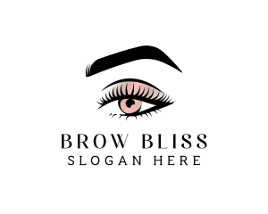 Eye Makeup Beauty logo design