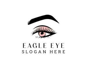 Eye Makeup Beauty logo design