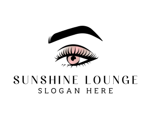 Eye Makeup Beauty logo design