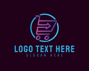Buy - Store Shopping Cart logo design
