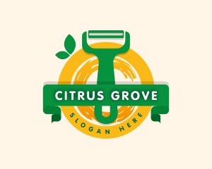 Citrus - Citrus Fruit Peeler logo design