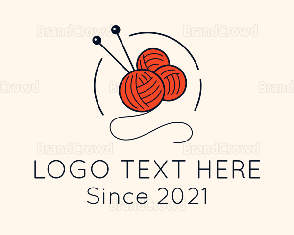 Crochet Yarn Craft Logo