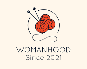 Weaver - Crochet Yarn Craft logo design