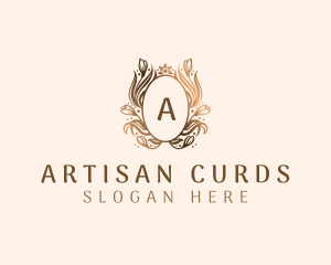 Decorative Floral Spa logo design