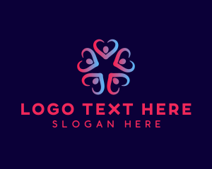 Conference - People Support Organization logo design
