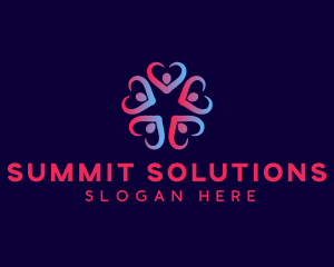 People Support Organization logo design