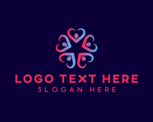 Organization - People Support Organization logo design