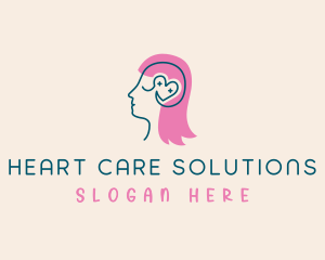 Human Brain Psychology logo design