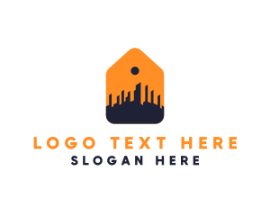 Property - Building Price Tag logo design
