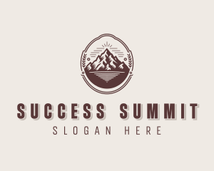 Mountaineer Summit Adventure logo design