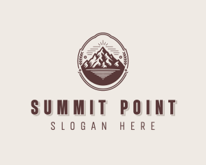 Mountaineer Summit Adventure logo design