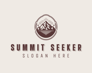 Mountaineer Summit Adventure logo design