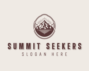 Mountaineer Summit Adventure logo design