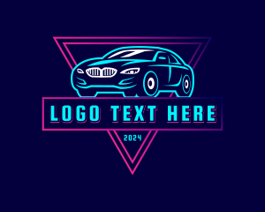 Racing - Car Vehicle Garage logo design