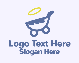 Angel Baby Pram  Logo