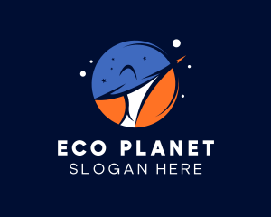 Planet - Galaxy Space Planet logo design