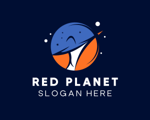 Galaxy Space Planet logo design