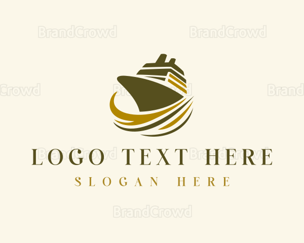 Yacht Boat Sailing Logo