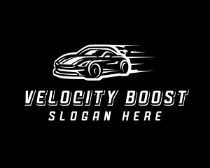 Speed Racing Car logo design