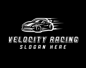 Speed Racing Car logo design