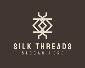 Ethnic Weave Print logo design