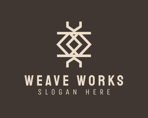 Weave - Ethnic Weave Print logo design