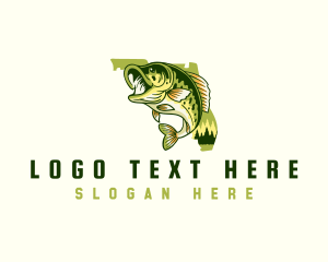 Competition - Florida Bass Fishing logo design