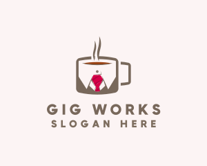 Work Office Coffee logo design