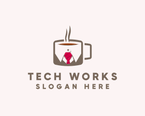 Work Office Coffee logo design