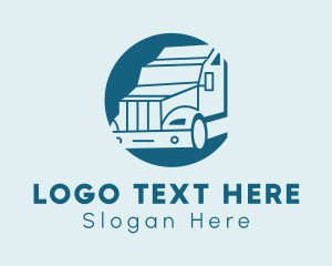 Freight - Trailer Trucking Company logo design