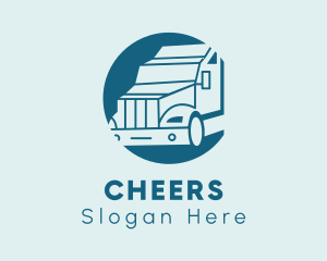 Trailer Trucking Company Logo