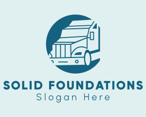 Freight - Trailer Trucking Company logo design