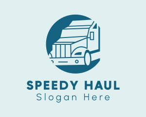 Truck - Trailer Trucking Company logo design