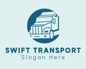 Transporation - Trailer Trucking Company logo design