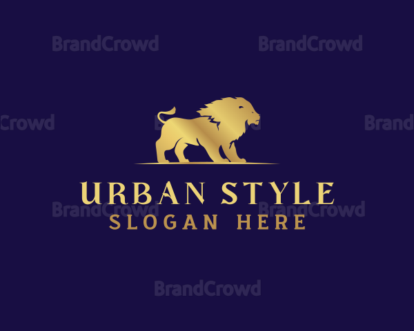 Lion Beast Luxury Logo