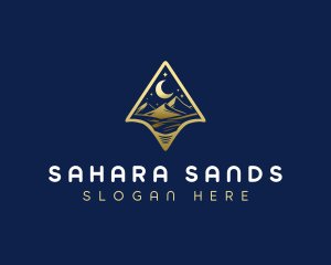 Desert Sand Moon logo design