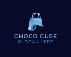 Store - Paper Shopping Bag Fashion logo design