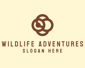 Monkey Animal Wildlife logo design