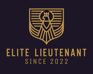 Lieutenant - Military Eagle Security logo design