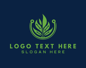 Leaf Research Biotech  logo design