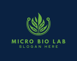 Leaf Research Biotech  logo design