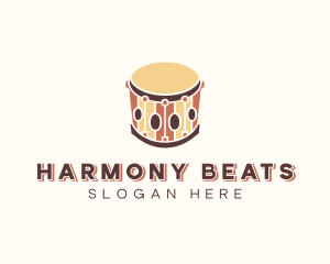 Drummer - Native Drum Percussion logo design