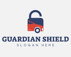 Secure - Car Lock Security logo design